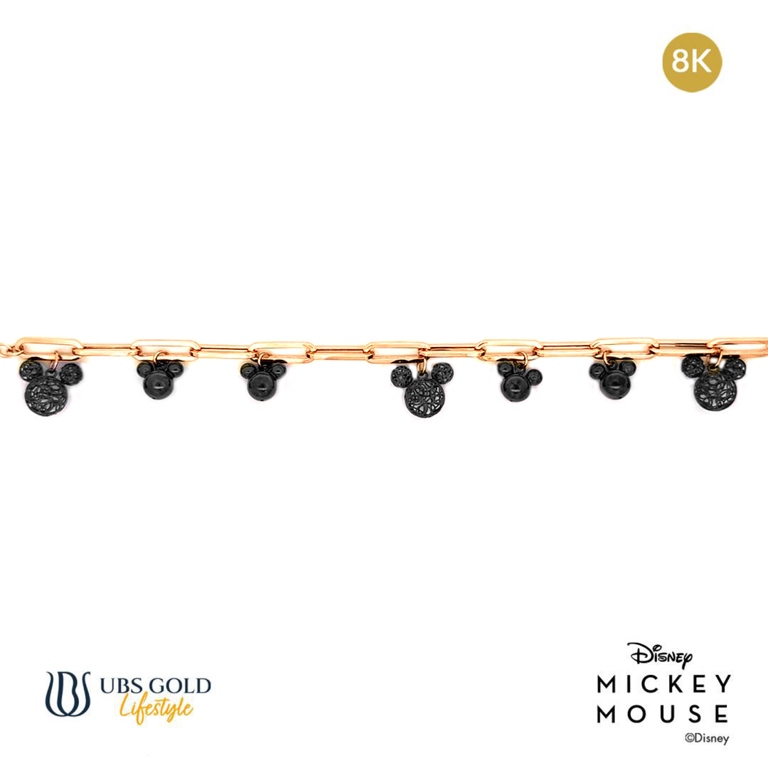 UBS Gelang Emas Disney Mickey Mouse - Hgy0112K - 8K