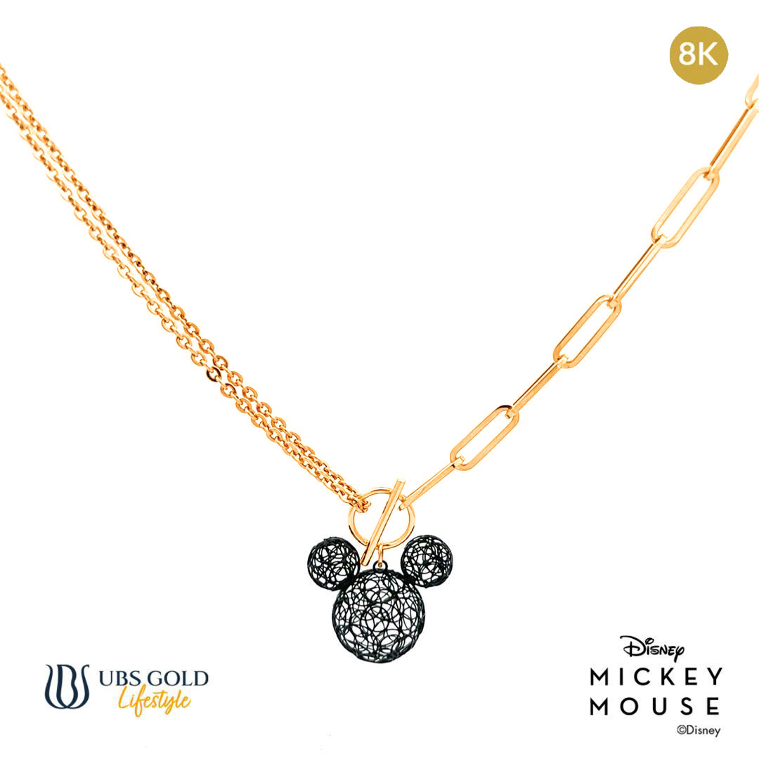 UBS Kalung Emas Disney Mickey Mouse - Hky0207K - 8K