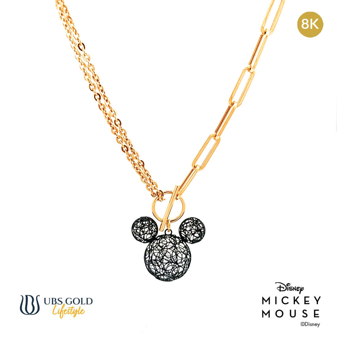 UBS Kalung Emas Disney Mickey Mouse - Hky0207K - 8K