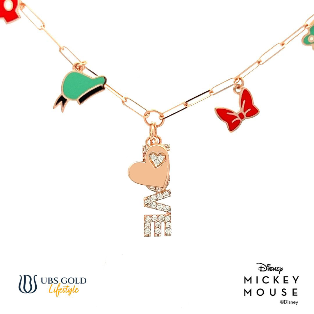 UBS Kalung Emas Disney Minnie Mouse - Kky0131 - 17K