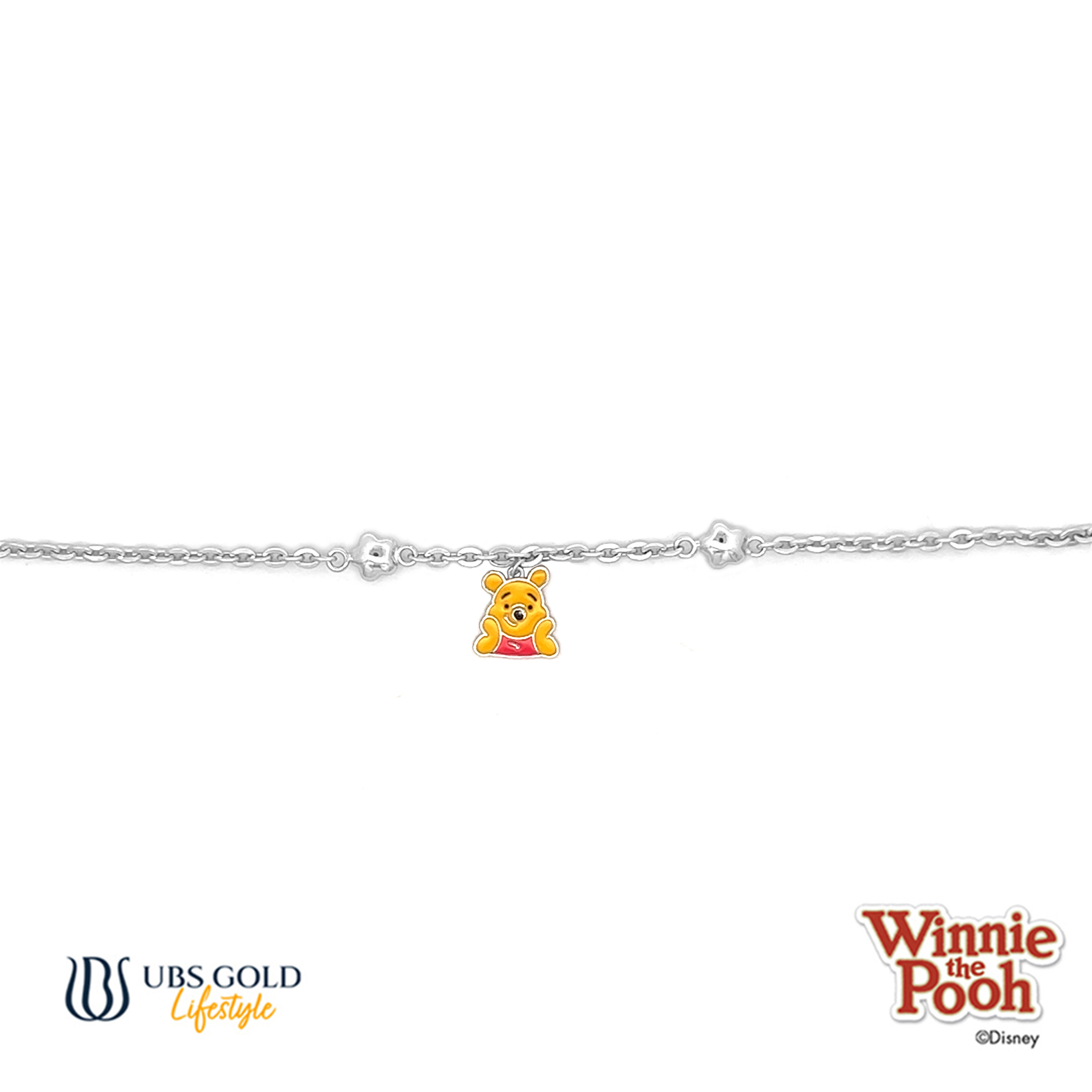 UBS Gelang Emas Anak Disney Winnie The Pooh - Hgy0121 - 17K