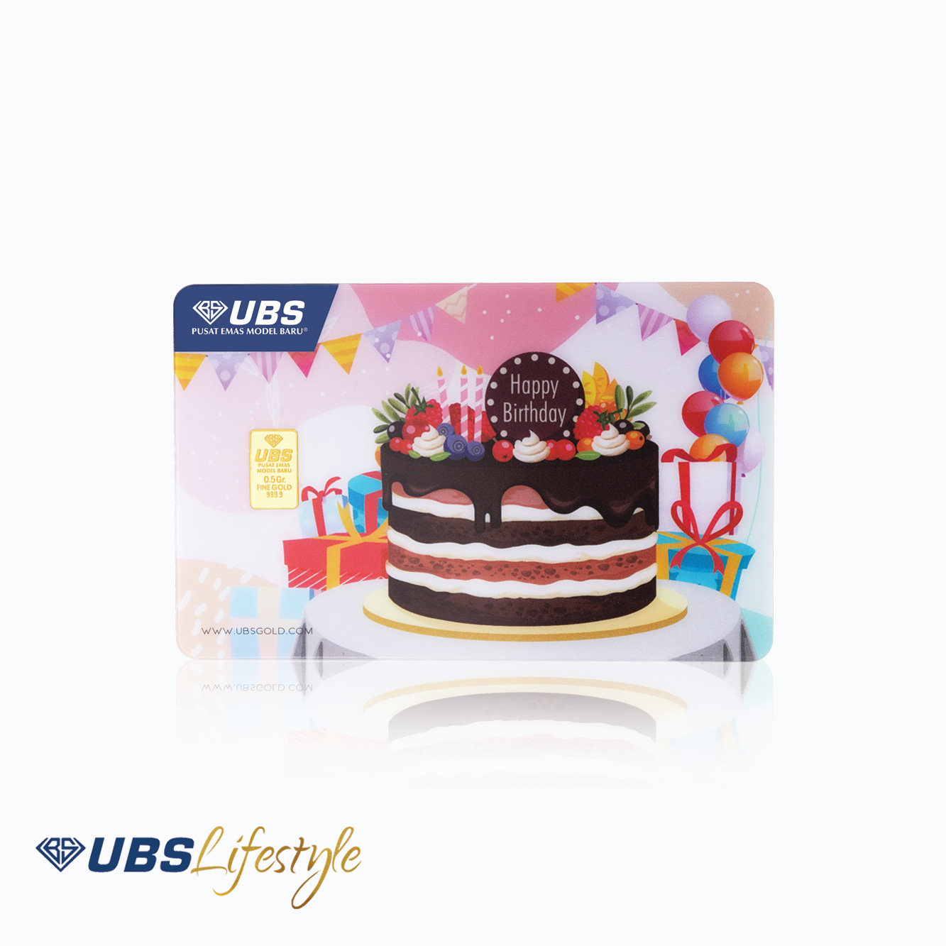 UBS Logam Mulia Happy Birthday 0.5 Gram