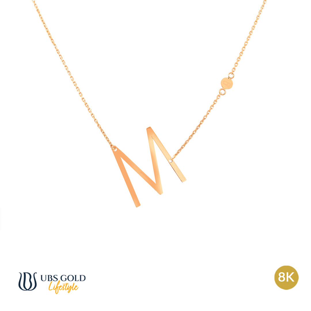 UBS Kalung Emas Carendelano Alpha Beta M - Kkv13724K - 8K