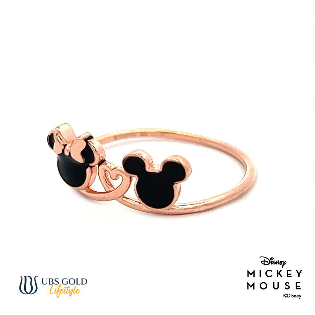 UBS Cincin Emas Disney Mickey & Minnie Mouse - Ccy0184 - 17K