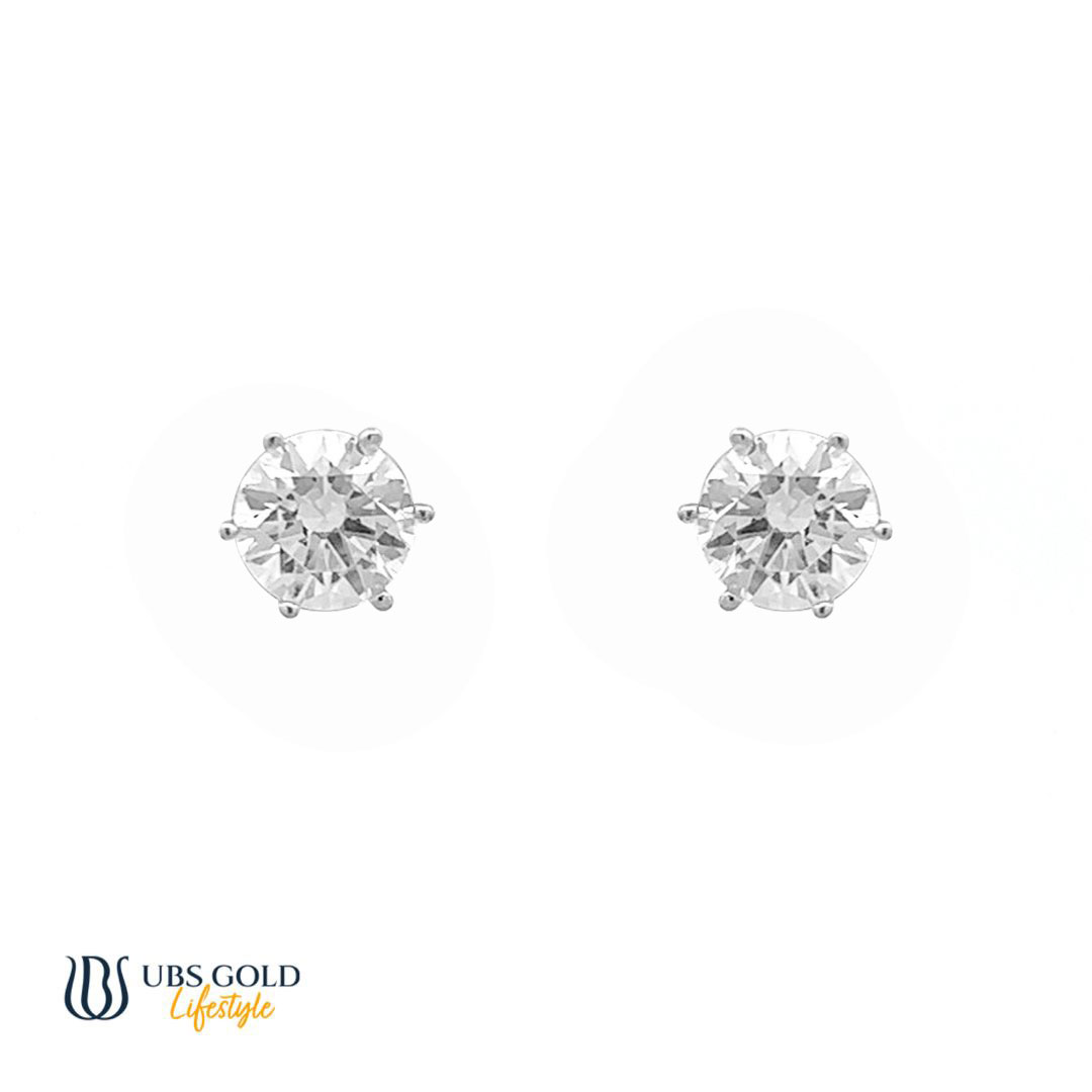 UBS Anting Emas Solitaire - Cwb0607T - 17K