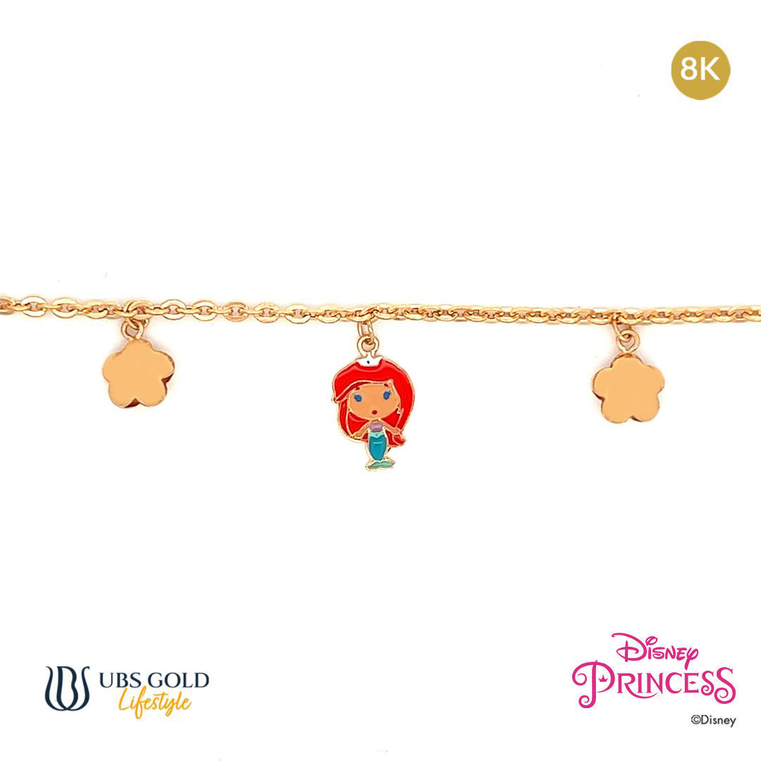 UBS Gelang Emas Anak Disney Princess - Hgy0024 - 8K