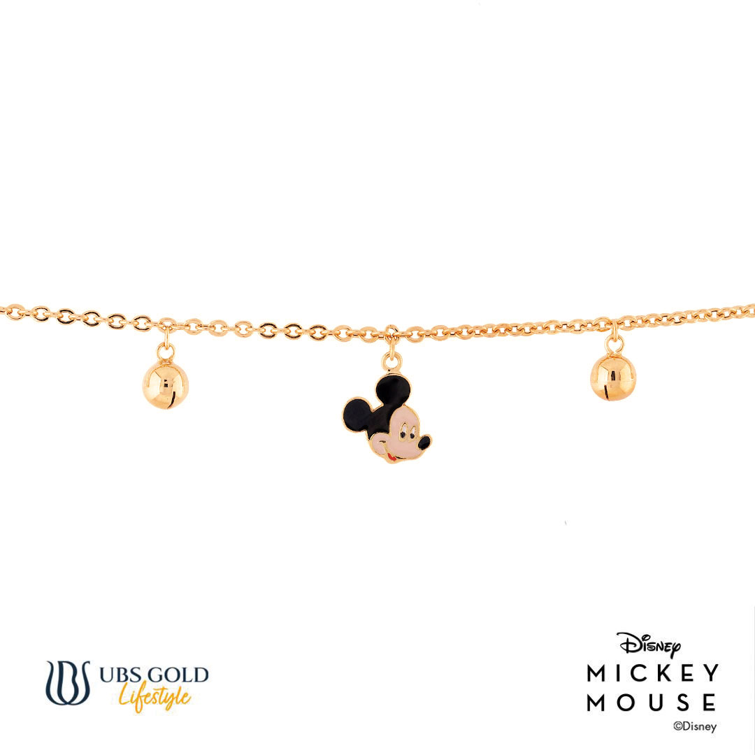 UBS Gelang Emas Anak Disney Mickey Mouse - Hgy0071 - 17K