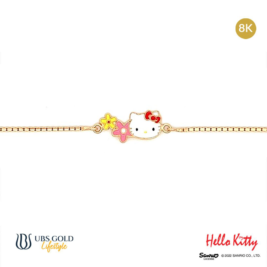 UBS Gelang Emas Sanrio Hello Kitty - Kgz0009K - 8K
