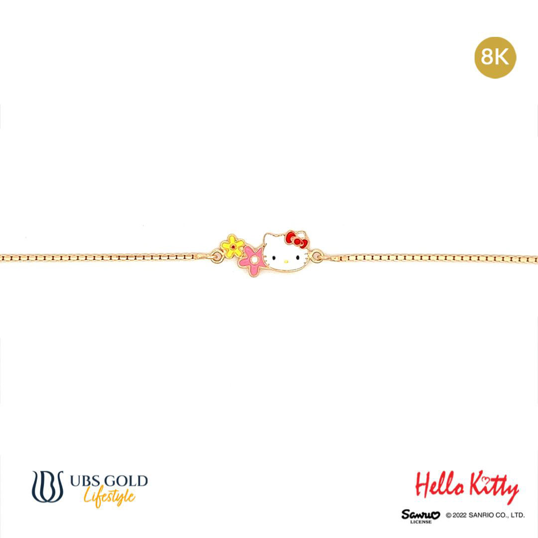 UBS Gelang Emas Sanrio Hello Kitty - Kgz0009K - 8K