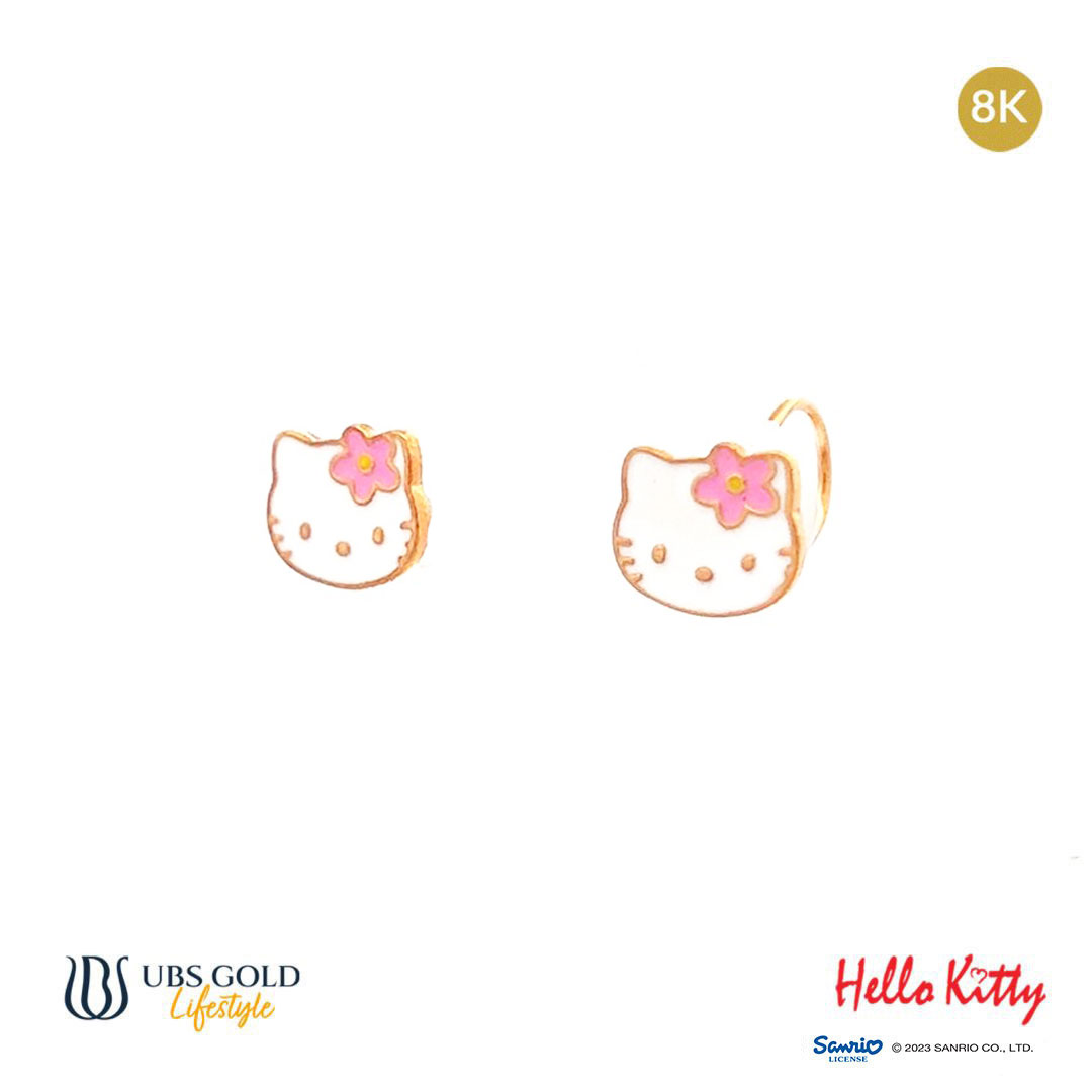 UBS Anting Emas Anak Sanrio Hello Kitty - Awz0002K - 8K