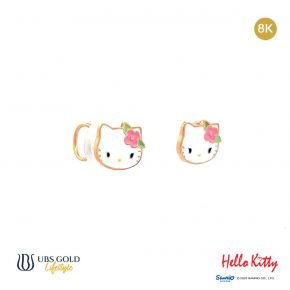 UBS Anting Emas Anak Sanrio Hello Kitty - Awz0006K - 8K