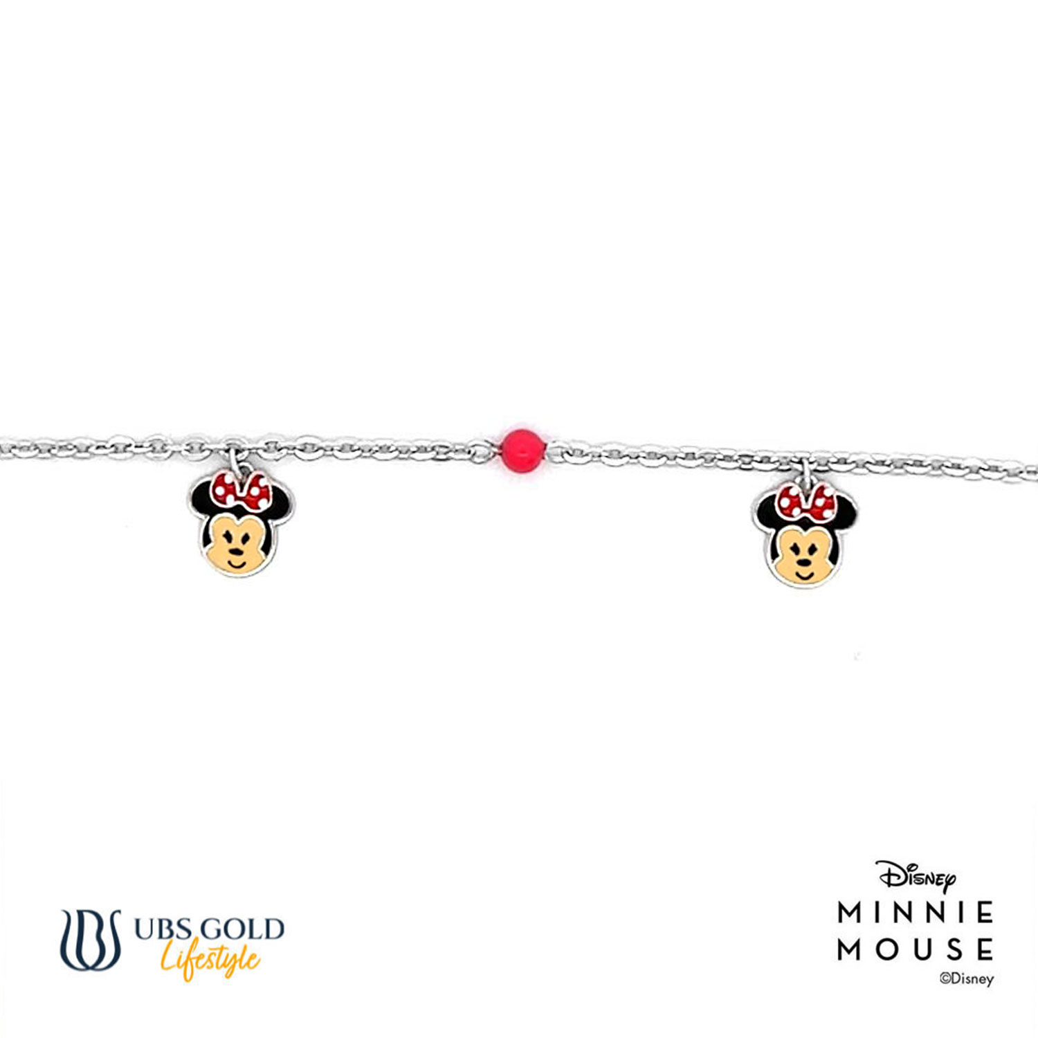 UBS Gelang Emas Anak Disney Minnie Mouse - Hgy0123 - 17K