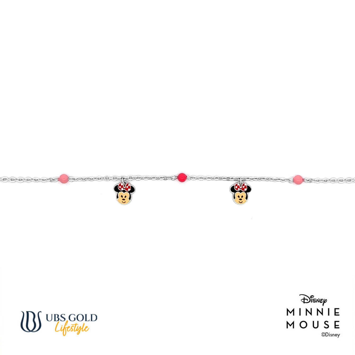 UBS Gelang Emas Anak Disney Minnie Mouse - Hgy0123 - 17K