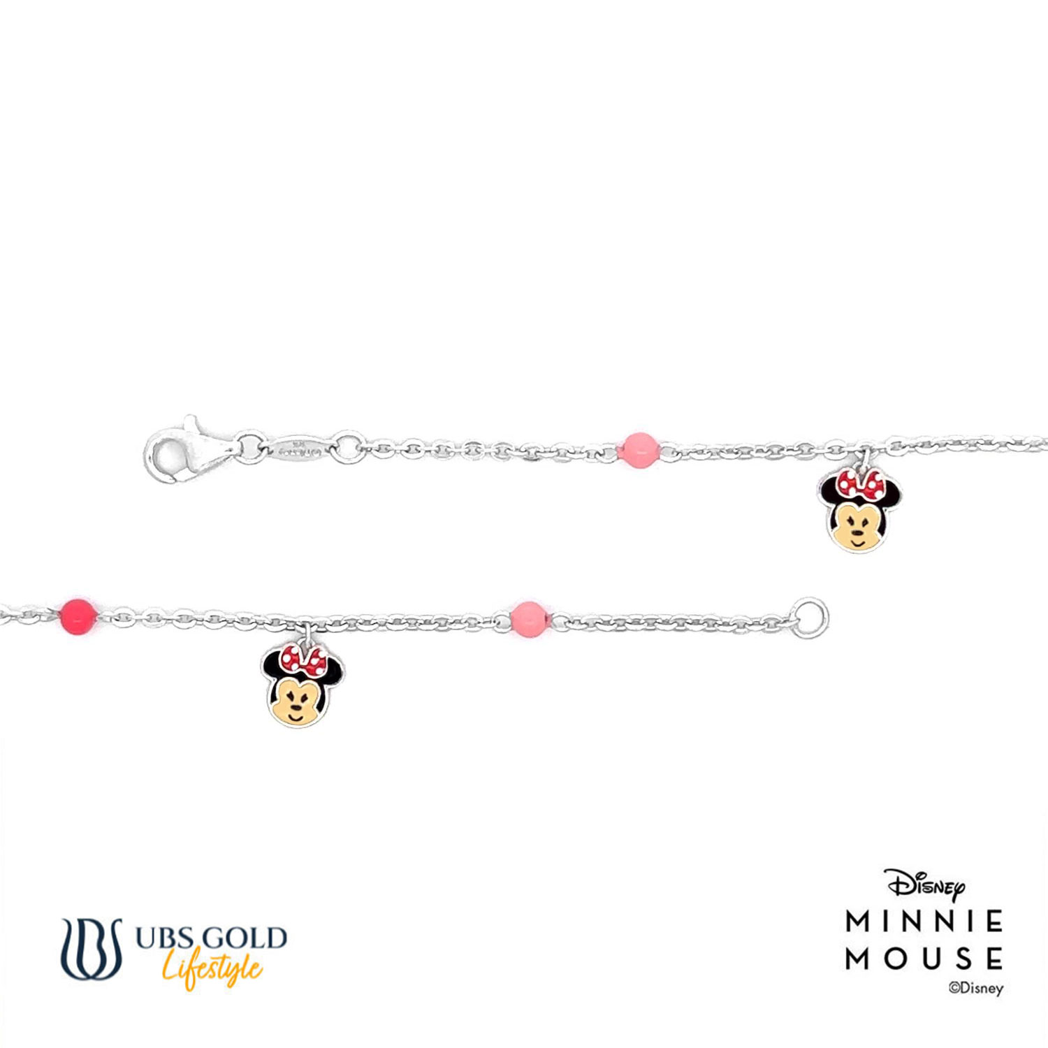 UBS Gelang Emas Anak Disney Minnie Mouse - Hgy0123 - 17K