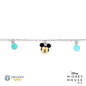 UBS Gelang Emas Anak Disney Mickey Mouse - Hgy0124 - 17K