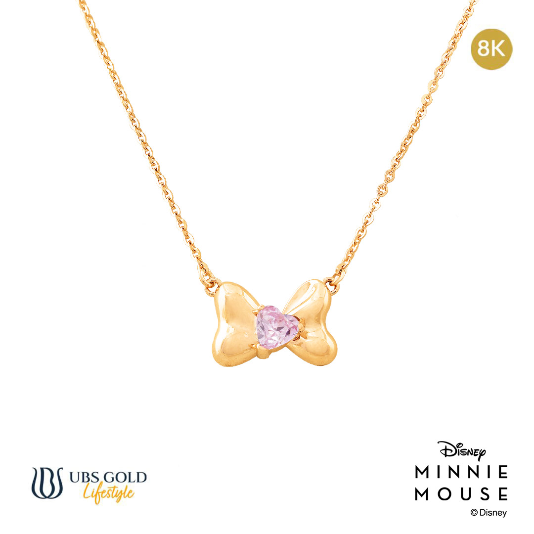 UBS Kalung Emas Disney Minnie Mouse - Kky0351 - 8K