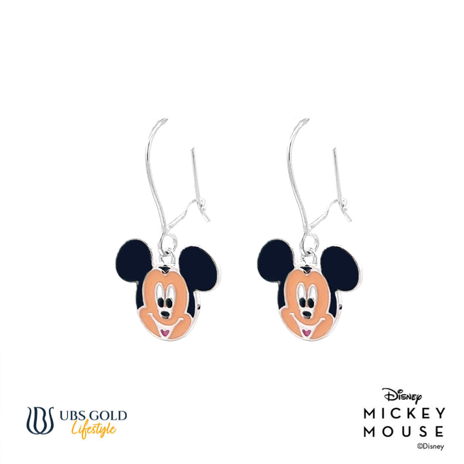 UBS Anting Emas Anak Disney Mickey Mouse - Aay0083 - 17K