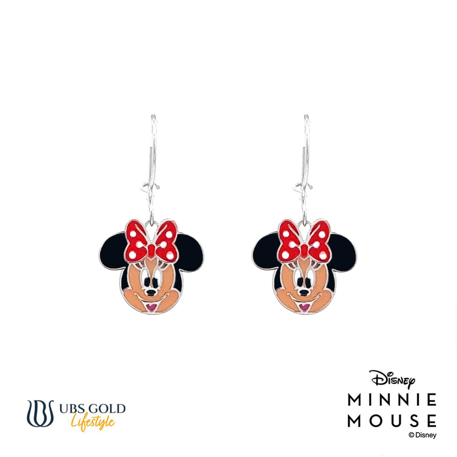 UBS Anting Emas Anak Disney Minnie Mouse - Aay0084 - 17K