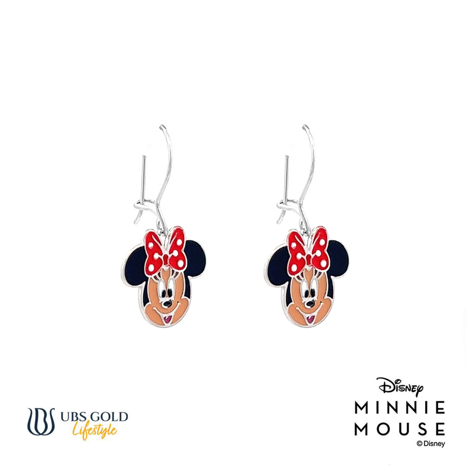 UBS Anting Emas Anak Disney Minnie Mouse - Aay0084 - 17K