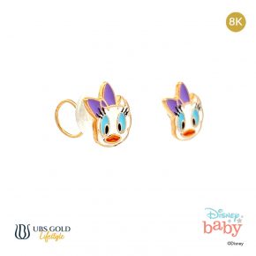 UBS Anting Emas Anak Disney Daisy Duck - Awy0018T - 8K