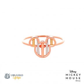 UBS Cincin Emas Disney Mickey Mouse - Ccy0190 - 17K