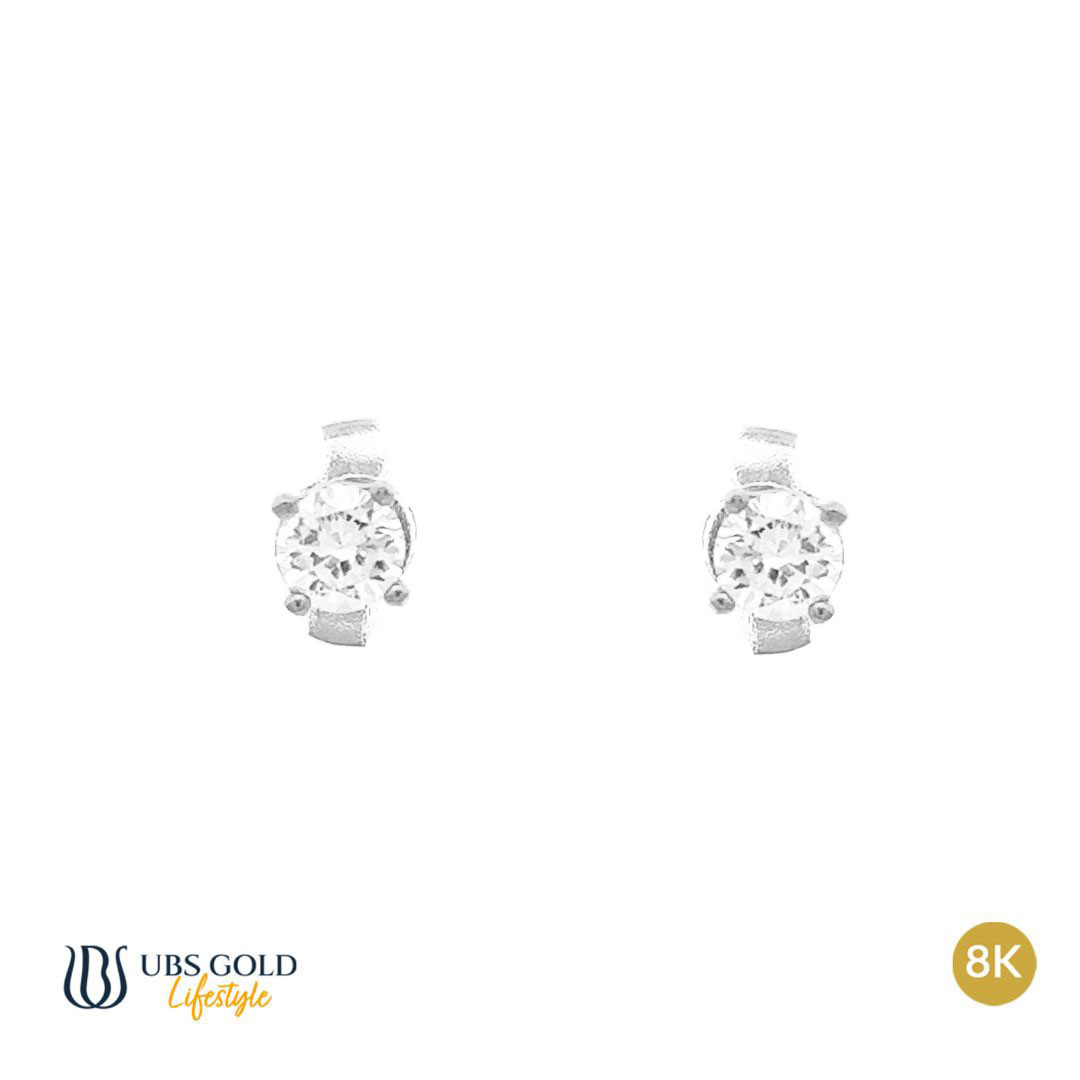 UBS Anting Emas Solitaire - Cwb0754 - 8K