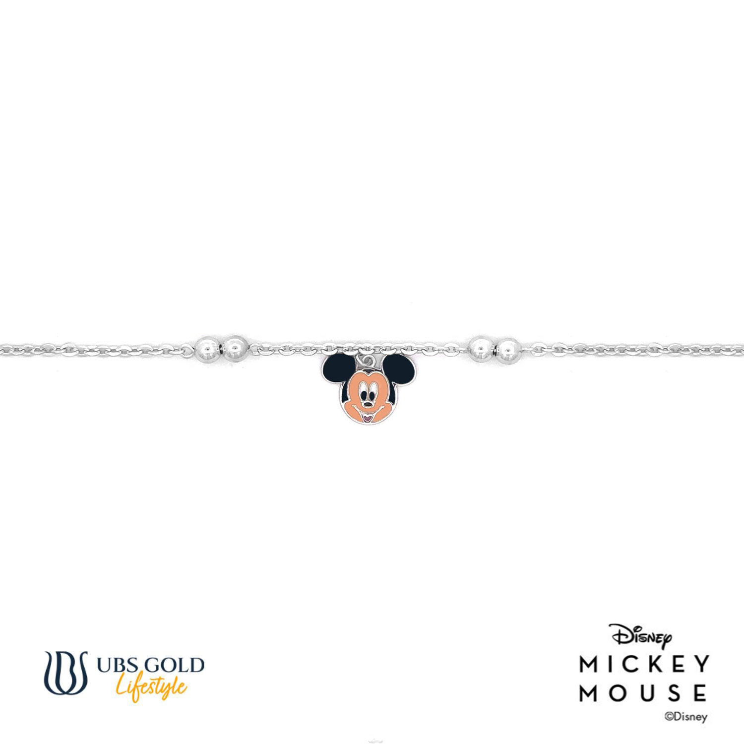 UBS Gelang Emas Anak Disney Mickey Mouse - Hgy0116 - 17K