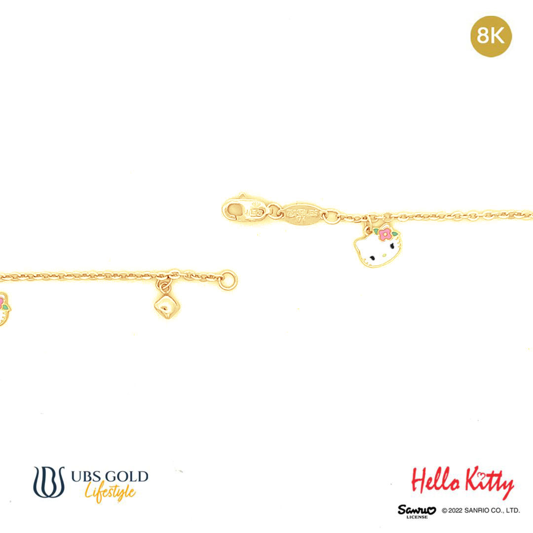 UBS Gelang Emas Anak Sanrio Hello Kitty - Hgz0051K - 8K