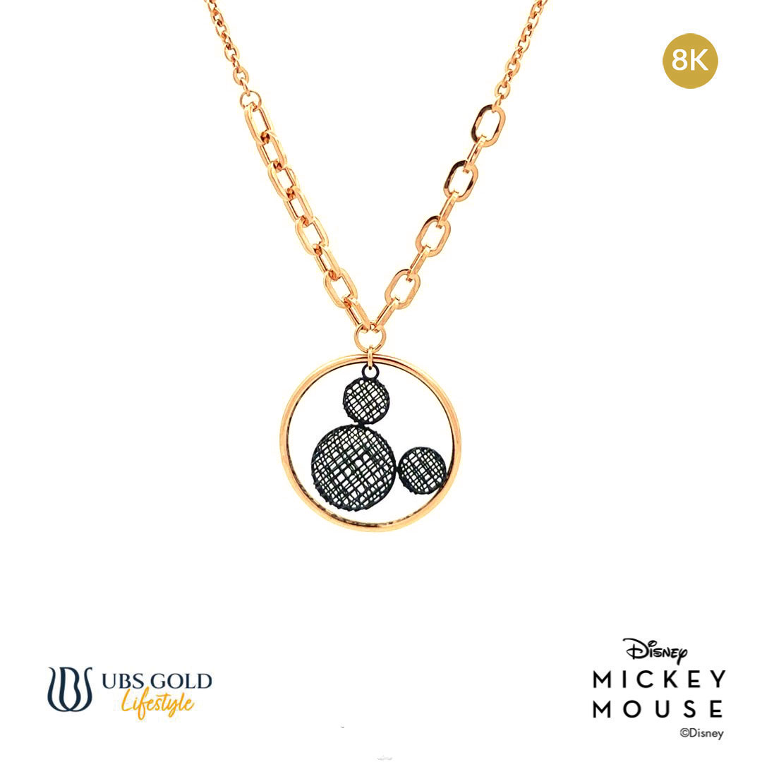 UBS Kalung Emas Disney Mickey Mouse - Hky0206K - 8K