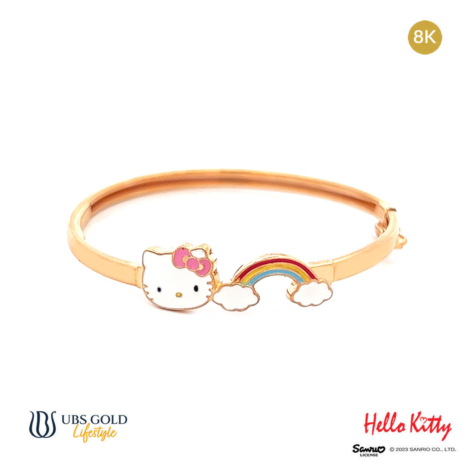 UBS Gelang Emas Bayi Sanrio Hello Kitty - Vgz0012K - 8K