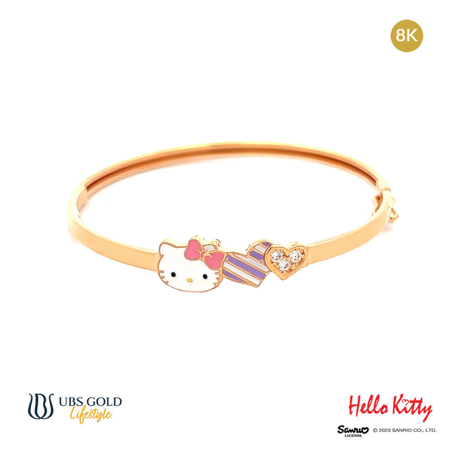 UBS Gelang Emas Bayi Sanrio Hello Kitty - Vgz0015K - 8K