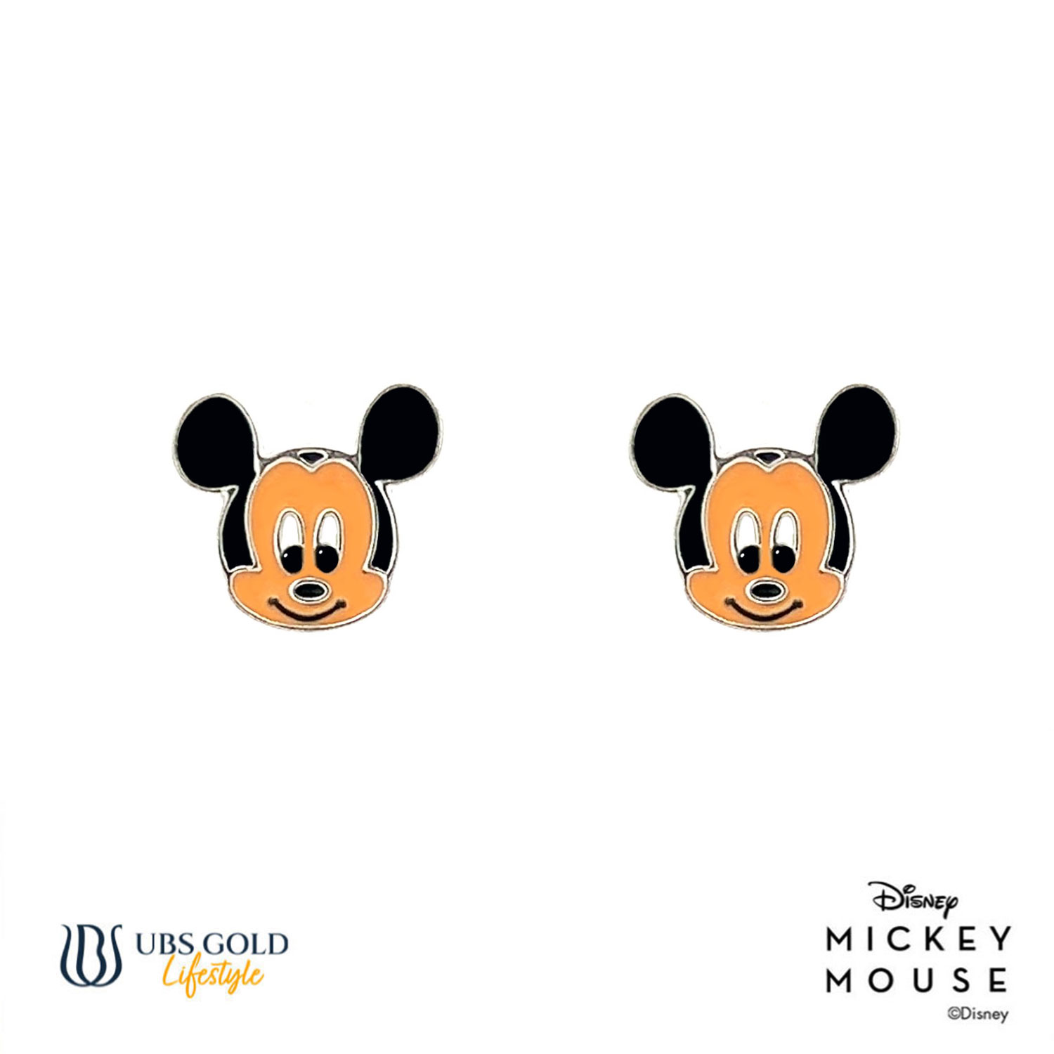 UBS Anting Emas Anak Disney Mickey Mouse - Awy0015T - 17K