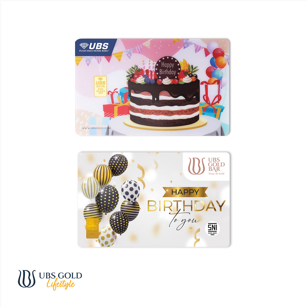 UBS Logam Mulia Happy Birthday 0.5 Gram