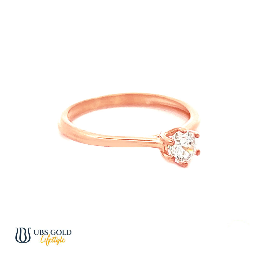 UBS Cincin Emas Solitaire - Cc15410T - 17K