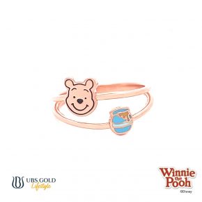 UBS Cincin Emas Disney Winnie The Pooh - Ccy0198 - 17K