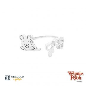 UBS Cincin Emas Disney Winnie The Pooh - Ccy0199 - 17K