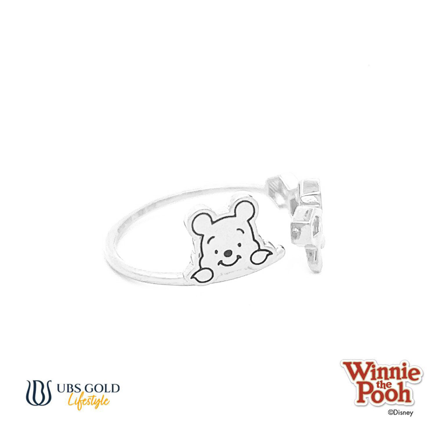 UBS Cincin Emas Disney Winnie The Pooh - Ccy0199 - 17K