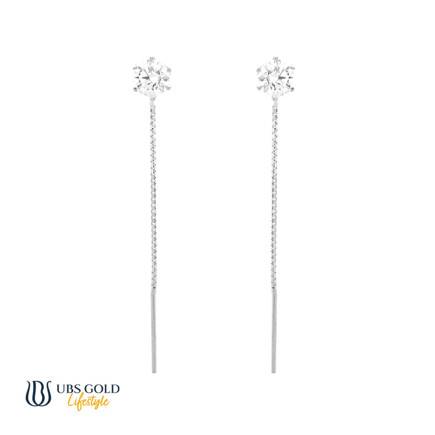 UBS Anting Emas Solitaire - Gwvm000019T - 17K