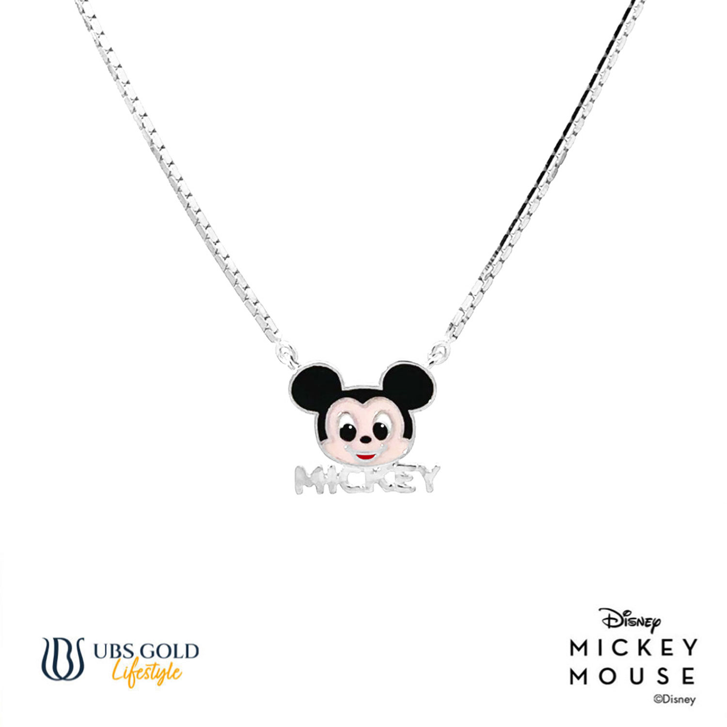 UBS Kalung Emas Anak Disney Mickey Mouse - Kky0443 - 17K