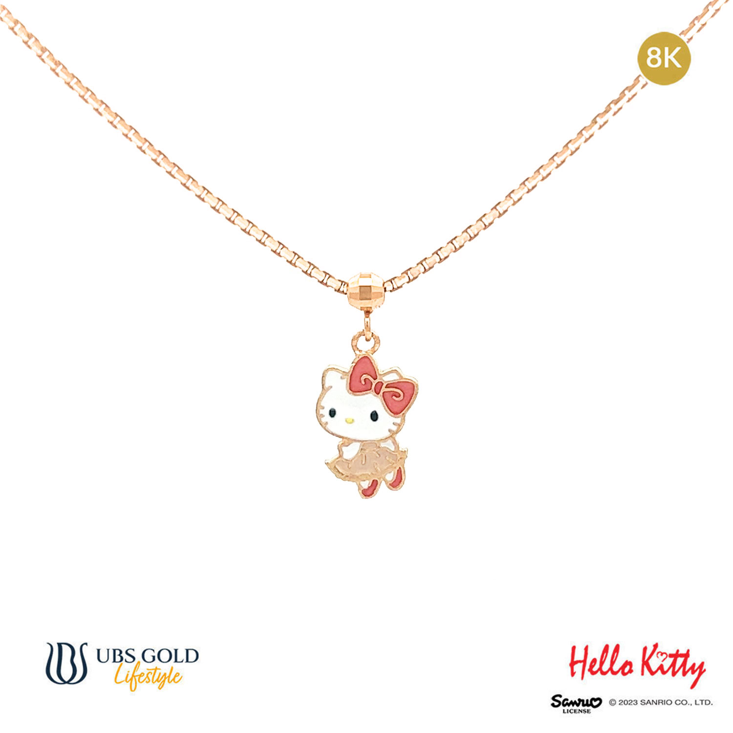 UBS Kalung Emas Anak Sanrio Hello Kitty - Kkz0087K - 8K