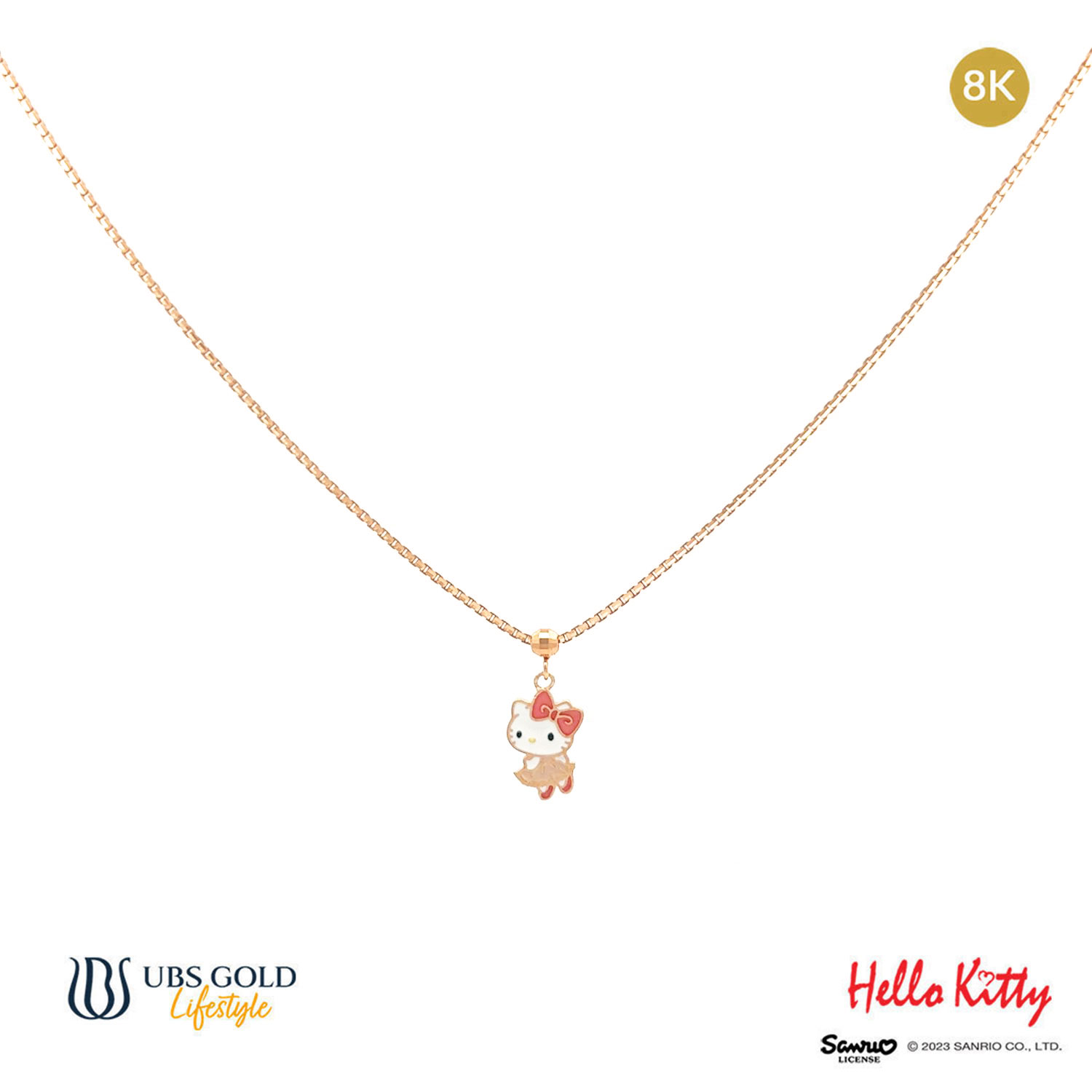 UBS Kalung Emas Anak Sanrio Hello Kitty - Kkz0087K - 8K