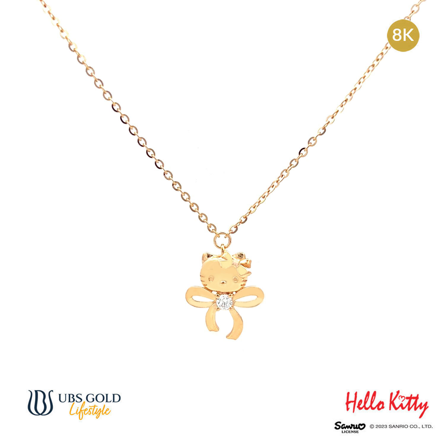 UBS Kalung Emas Sanrio Hello Kitty - Kkz0109K - 8K