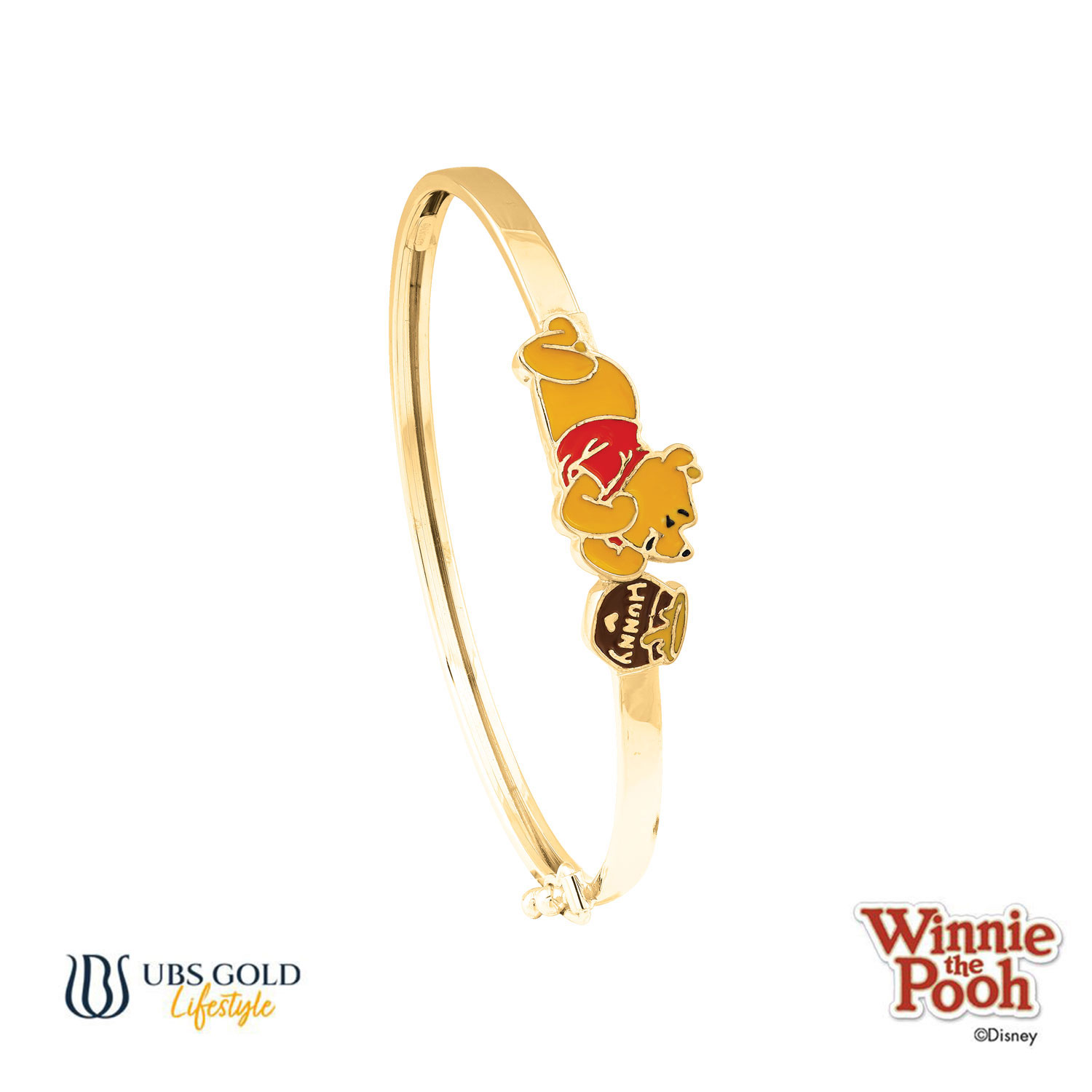 UBS Gelang Emas Bayi Disney Winnie The Pooh - Vgy0103 - 17K