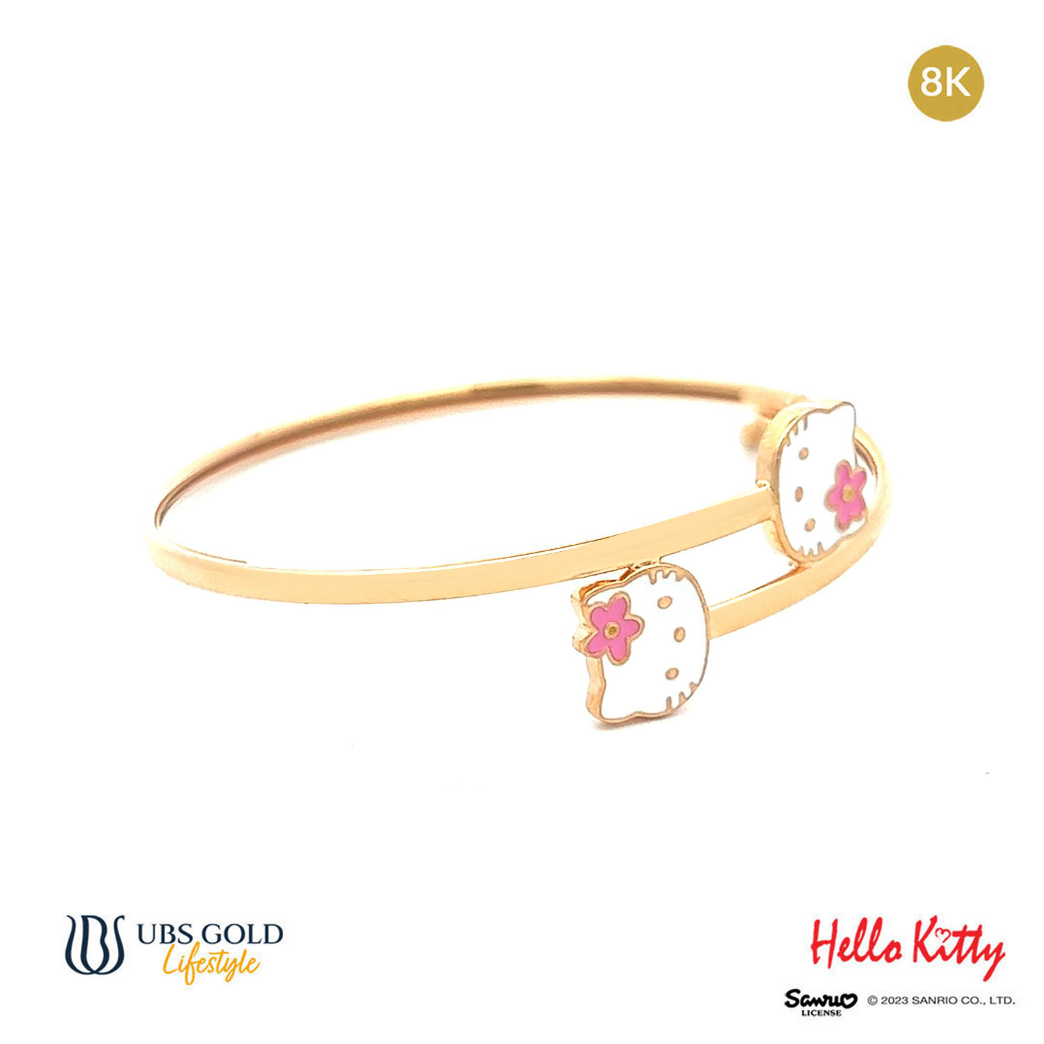 UBS Gelang Emas Bayi Sanrio Hello Kitty - Vgz0042K - 8K