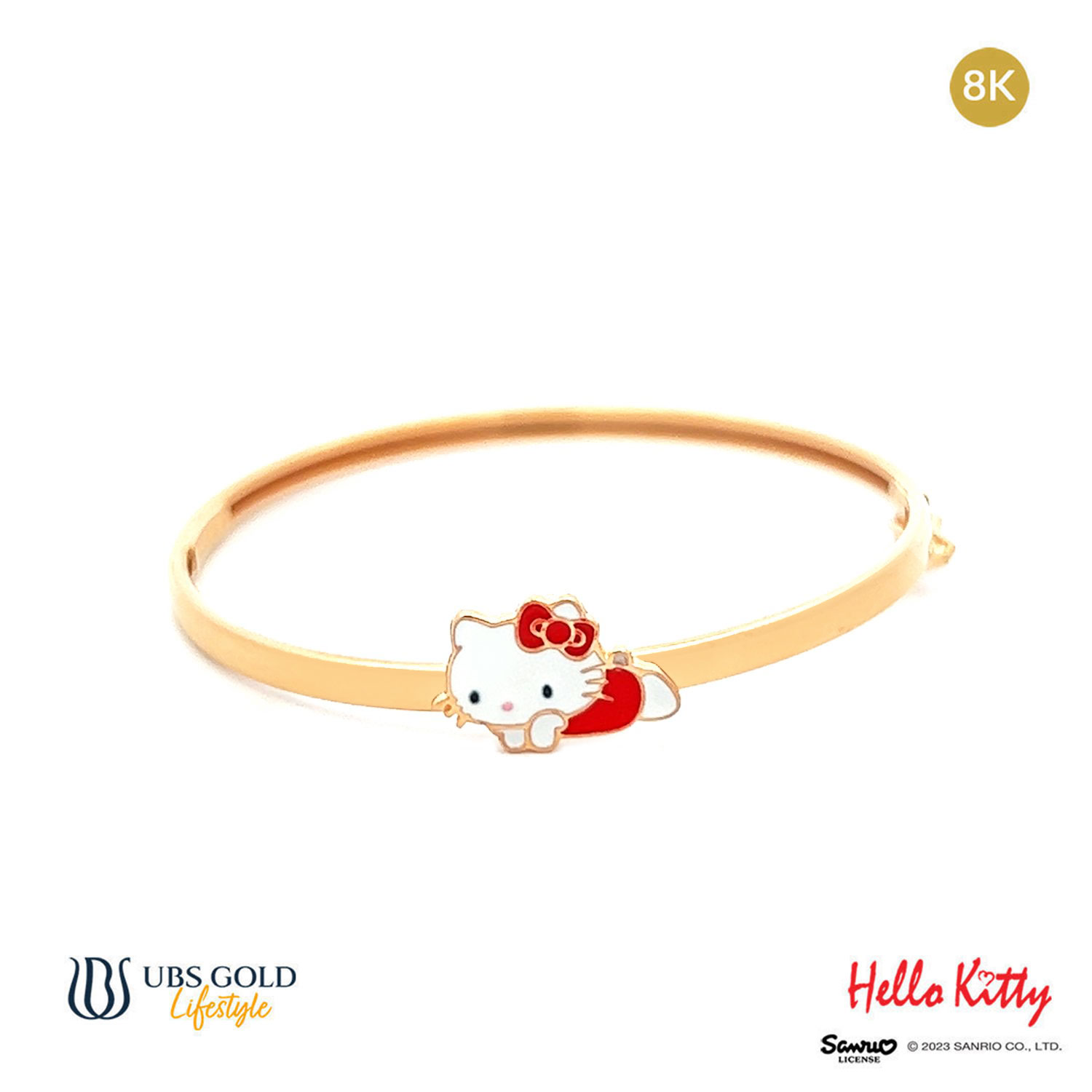 UBS Gelang Emas Bayi Sanrio Hello Kitty - Vgz0046K - 8K