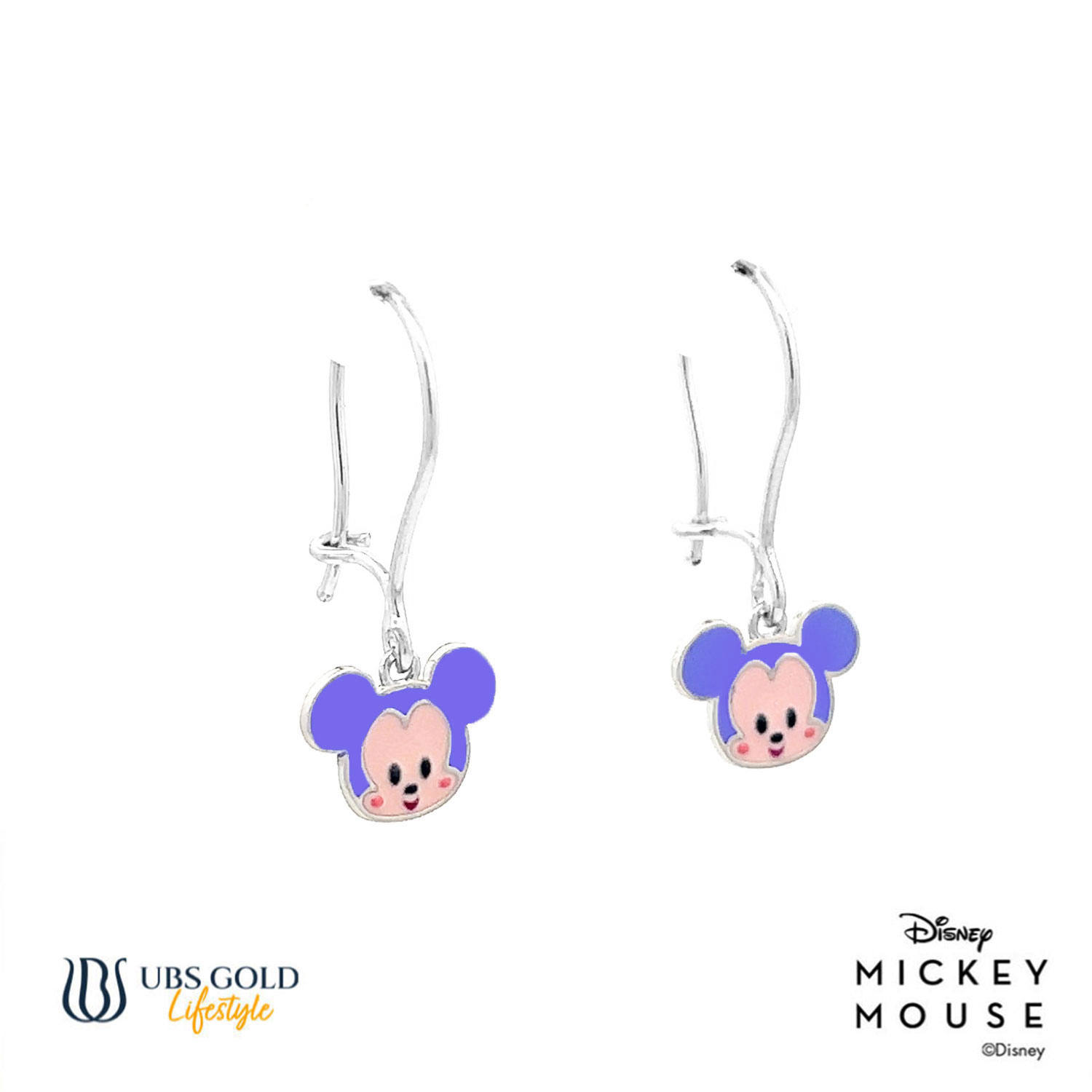 UBS Gold Anting Emas Anak Disney Mickey Mouse - Aay0098 - 17K