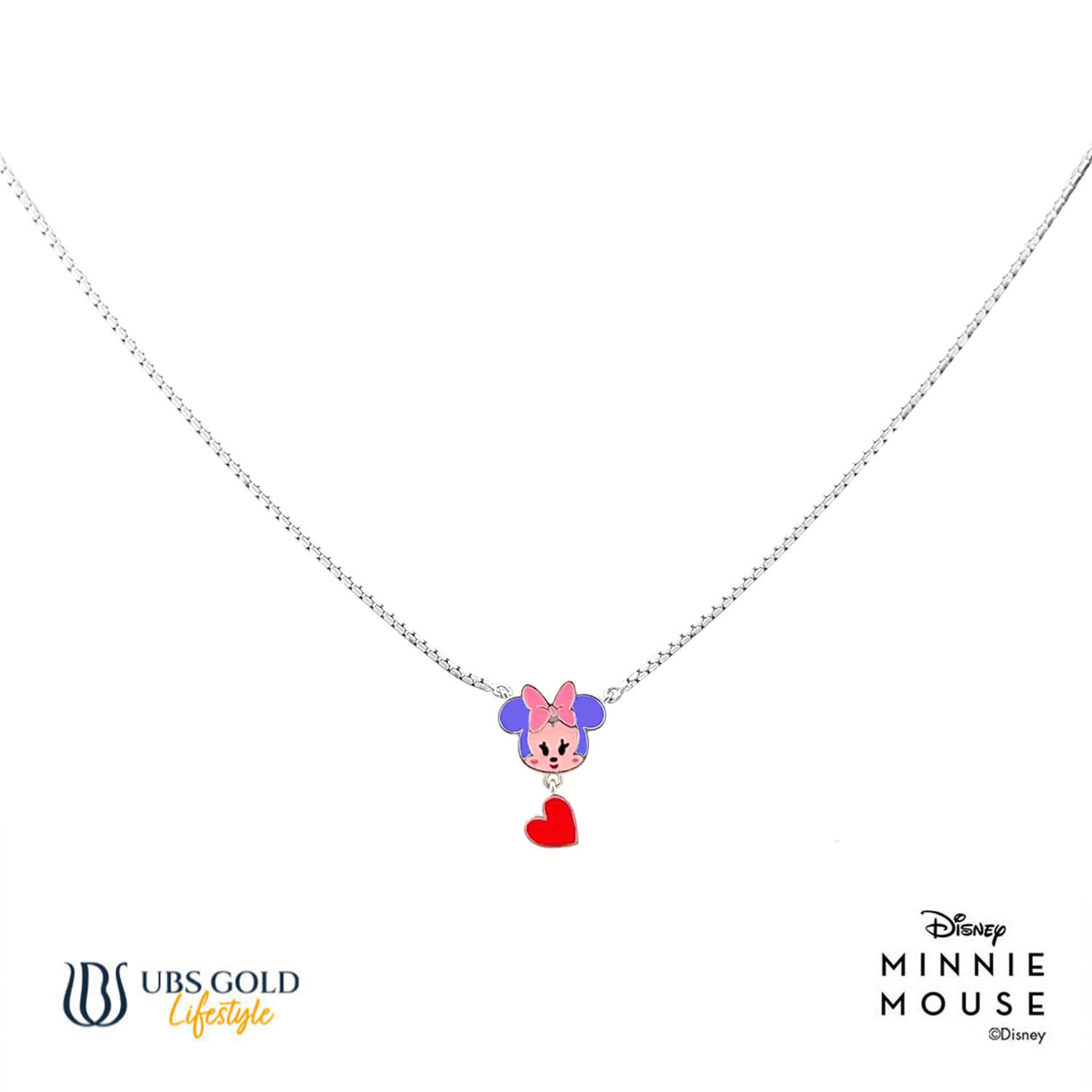 UBS Gold Kalung Emas Anak Disney Minnie Mouse - Kky0446 - 17K
