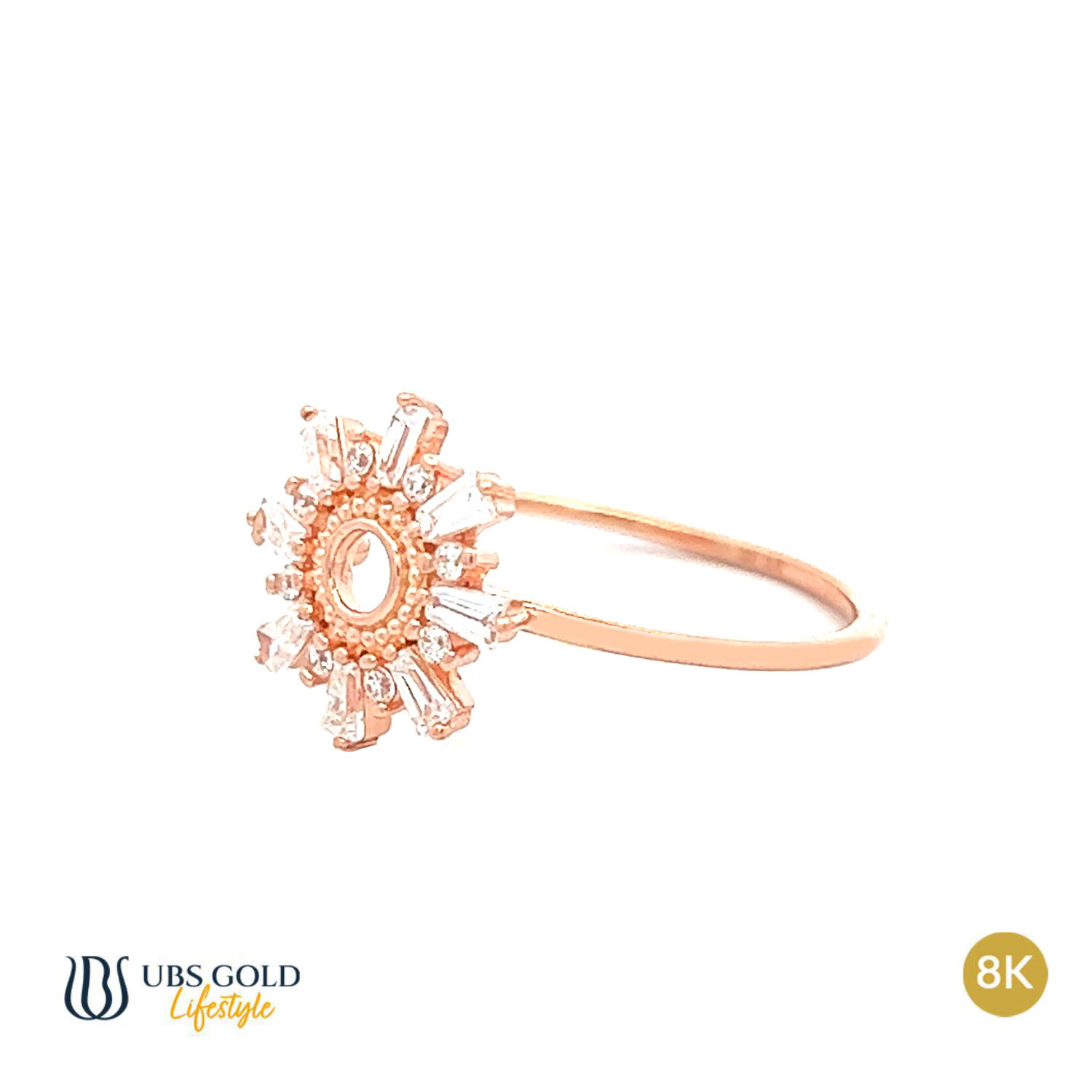 UBS Gold Cincin Emas Rachel Rose - Ksc0948K - 8K