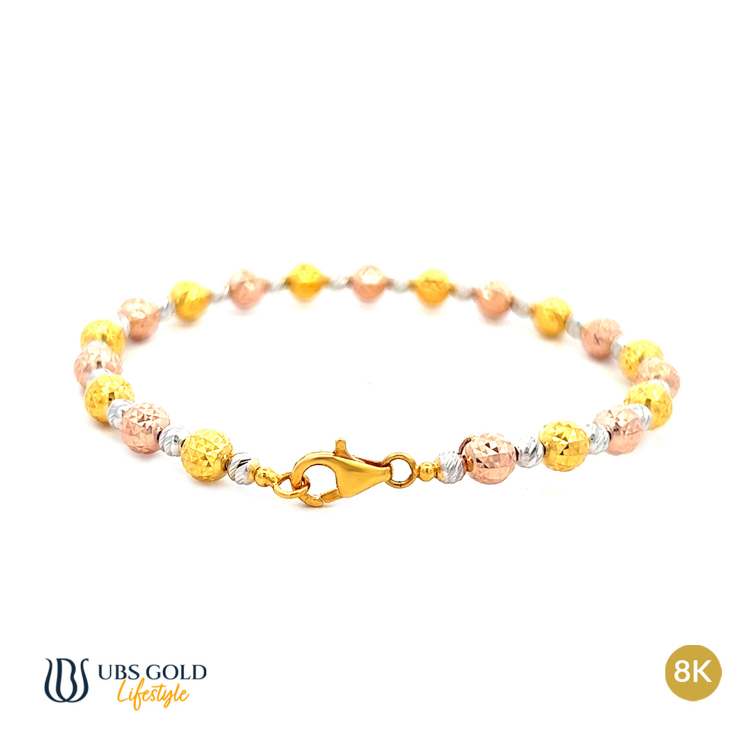 UBS Gold Gelang Emas Candy - Qgvh000014K - 8K