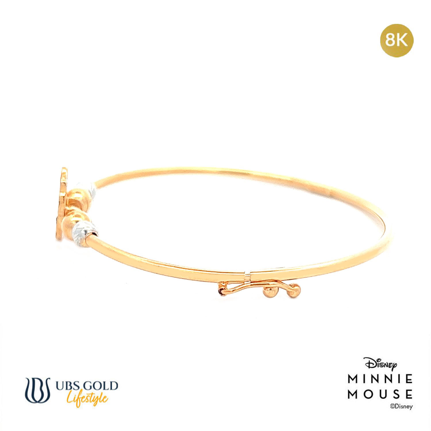 UBS Gold Gelang Emas Bayi Disney Minnie Mouse - Vgy0092K - 8K